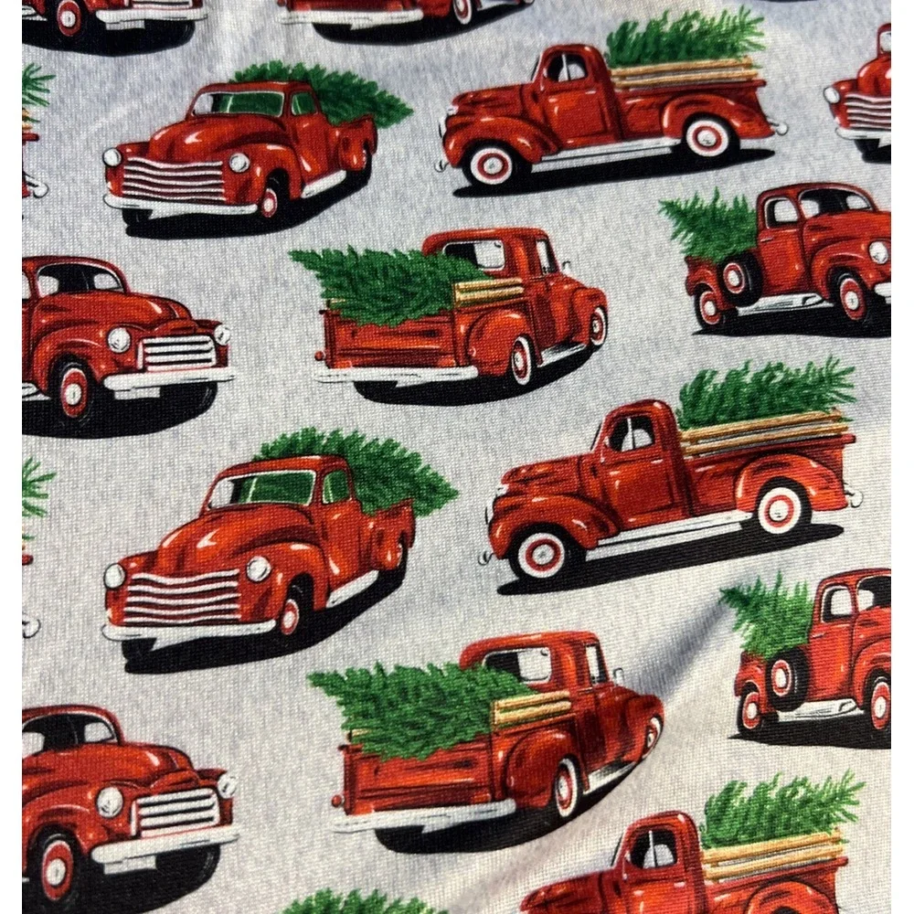 New Simply Southern Christmas Red Truck Pajama Pants Womens Lounge Stretch‎ XL